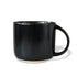 Taza de café de cerámica moteada